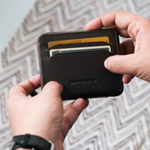 Stow Zipper Wallet 2.0 - Dark Tan