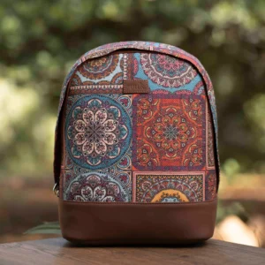 Multicolor Mandala Print Dome Daypack