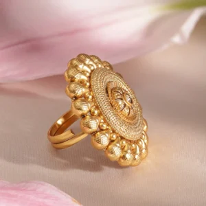22K Gold-Plated Statement Rings for Timeless Style